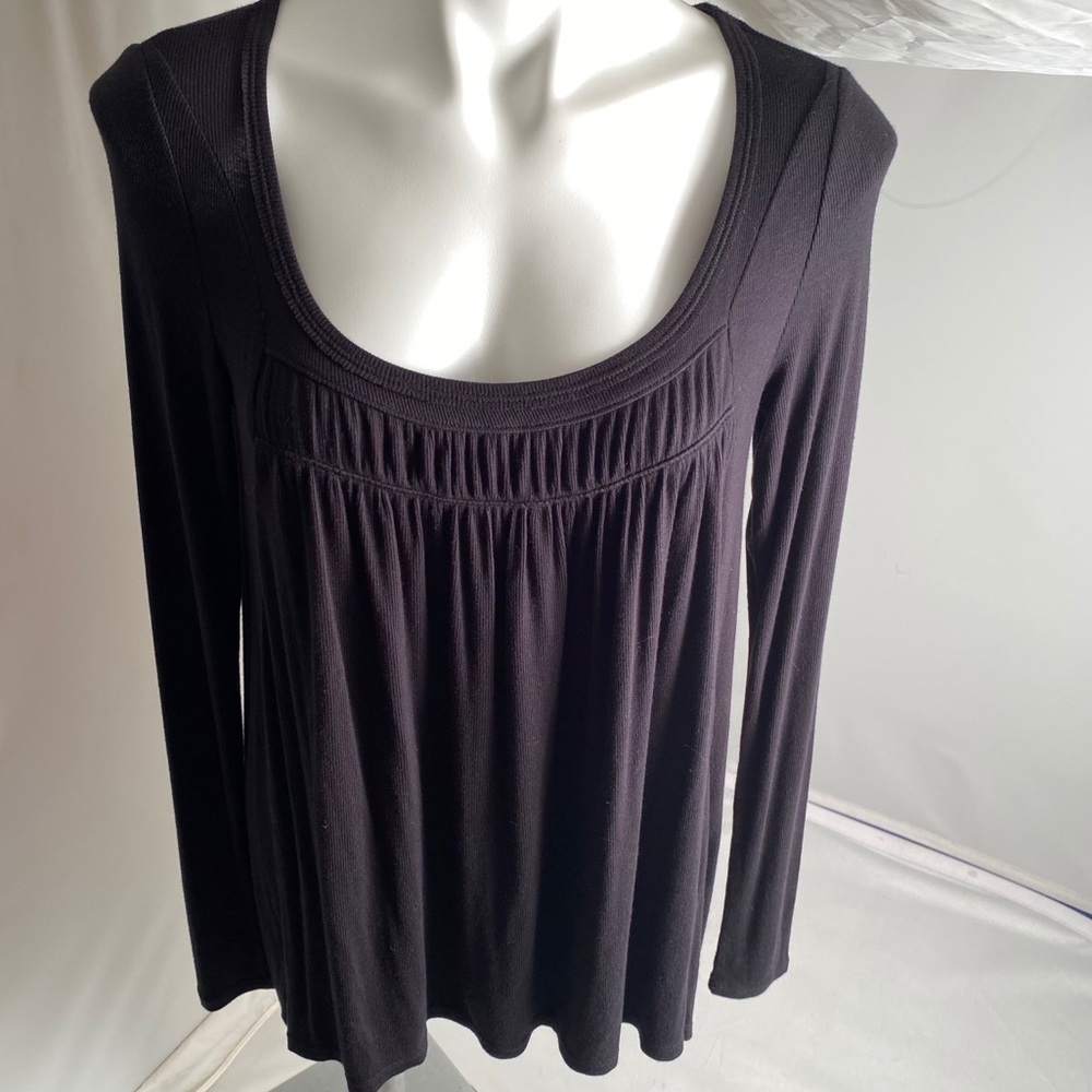 Free People We the Free empire waist black tunic S